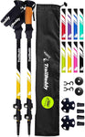 TrailBuddy Trekking Poles - 2-pc Pack Adjustable Hiking or Walking Sticks