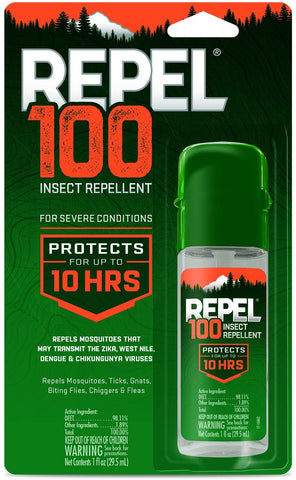 Repel 100 Insect Repellent, Pump Spray, 1-Ounce